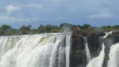 Chutes Victoria : le niveau d’eau inquiète (20/04/2024)